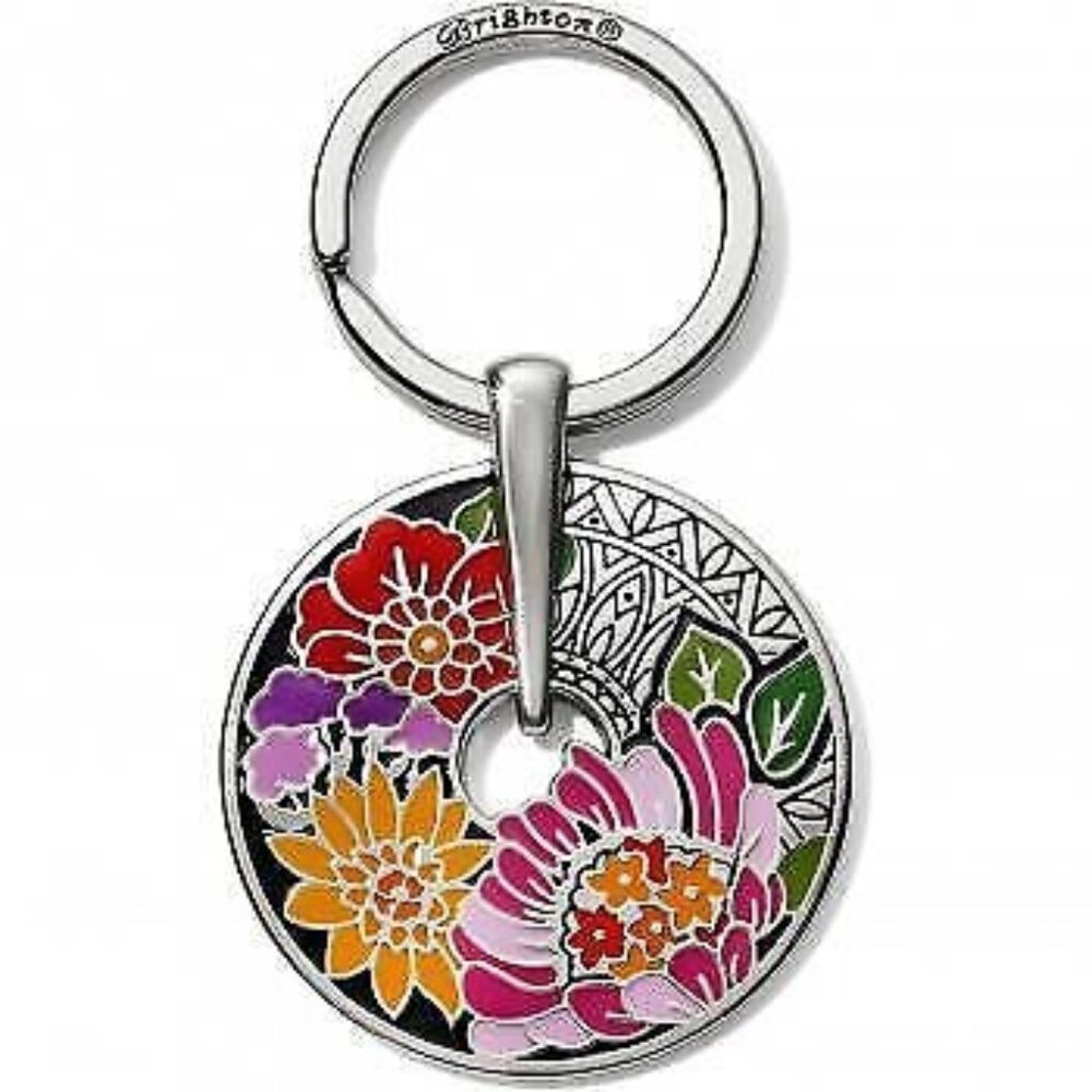 Brighton  Africa Stories Floral Key Fob   NWT $52